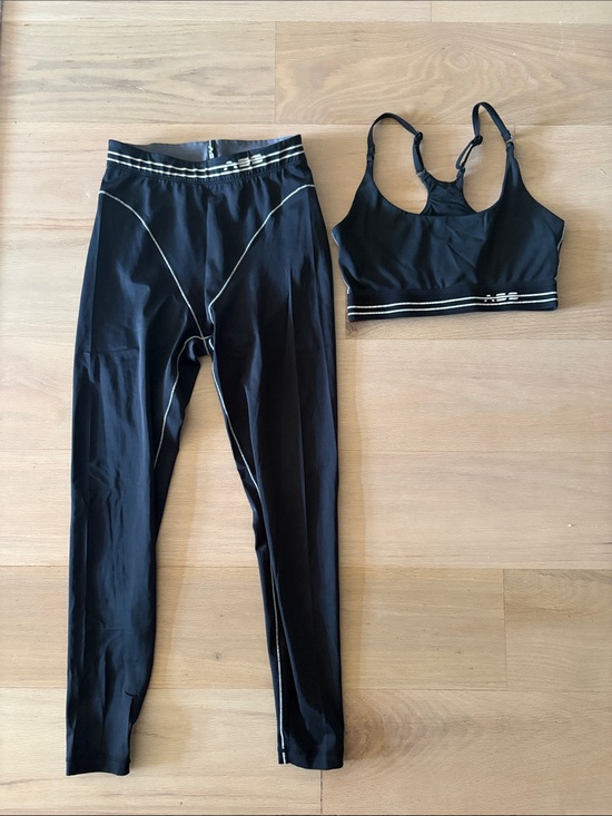 Adam Selman Sport Pants - Adam Selman French Cut Leggings & Sports Bra Set